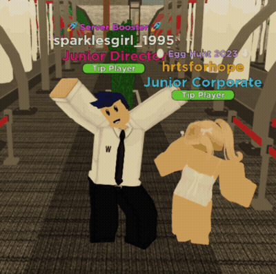 Man And Girl Dancing In Video Game Sparklesgirl 1995 GIF