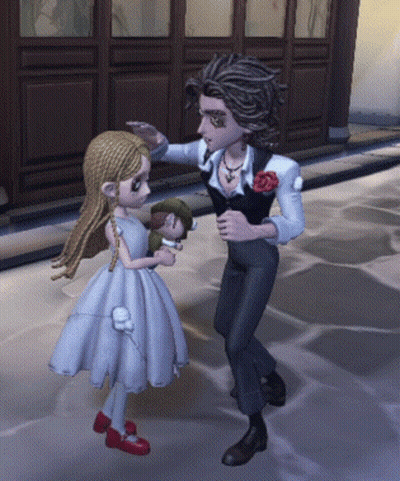 Man And Girl Dancing On Sidewalk GIF
