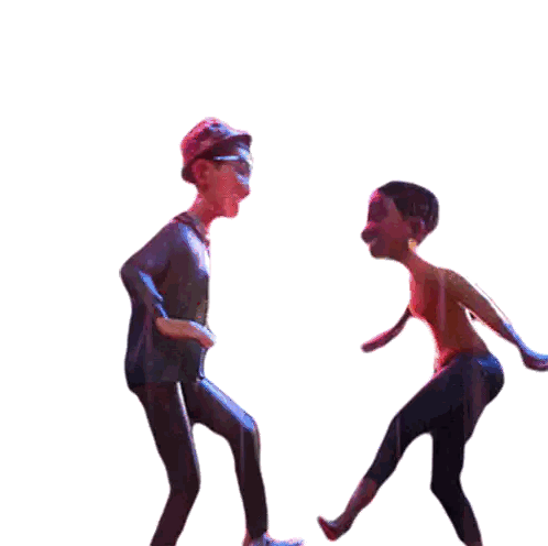 Man And Girl Holding Hands Sticker
