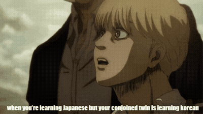 Man And Girl Learning Japanese GIF