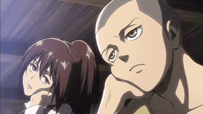 Man And Girl Looking Up At Sky GIF