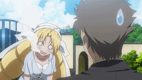 Man And Girl Standing Together GIF