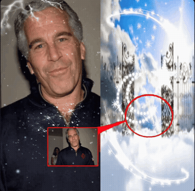 Man And Heavenly Gate GIF