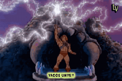 Man And Monster Vagos Unite Yellow GIF