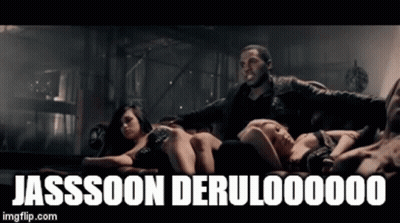 Man And Two Women Lying On Couch GIF