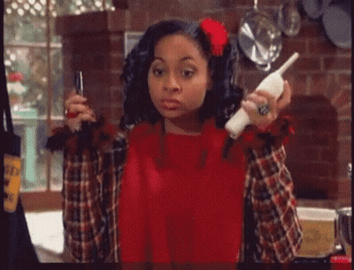 Man And Two Women Talking On Phones Collage GIF