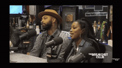 Man And Woman At Microphones Breakfast Club GIF