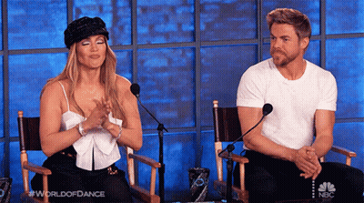 Man And Woman At Microphones World Of Dance GIF