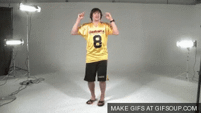 Man And Woman At Ovi Exclus Sign GIF