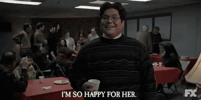 Man And Woman Dancing Among Electronics GIF