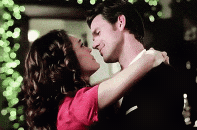 Man And Woman Dancing And Kissing GIF