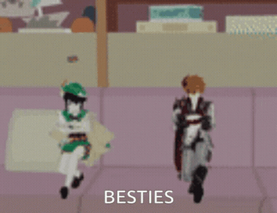 Man And Woman Dancing Besties Video Game GIF
