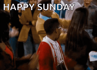 Man And Woman Dancing Happy Sunday GIF