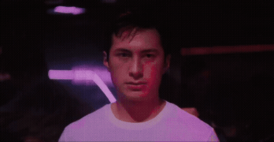 Man And Woman Dancing In Dark Room GIF