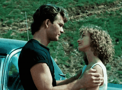 Man And Woman Dancing In Front Of Car GIF