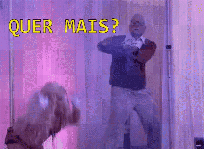 Man And Woman Dancing In Front Of Mirror Quer Mais GIF