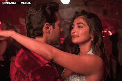 Man And Woman Dancing In Front Of Twitter Header Pranay Varma GIF