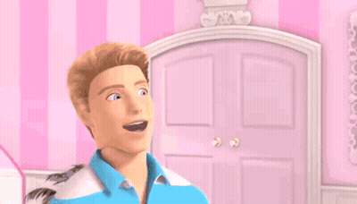 Man And Woman Dancing In Pink Room GIF