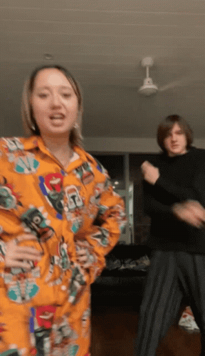 Man And Woman Dancing GIF