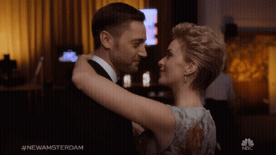 Man And Woman Dancing #NewAmsterdam GIF