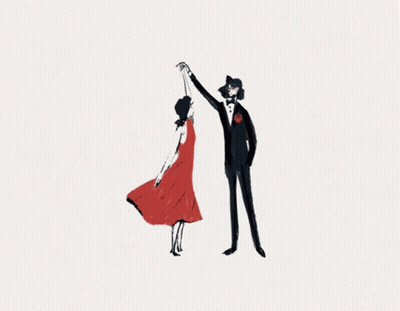 Man And Woman Dancing GIF
