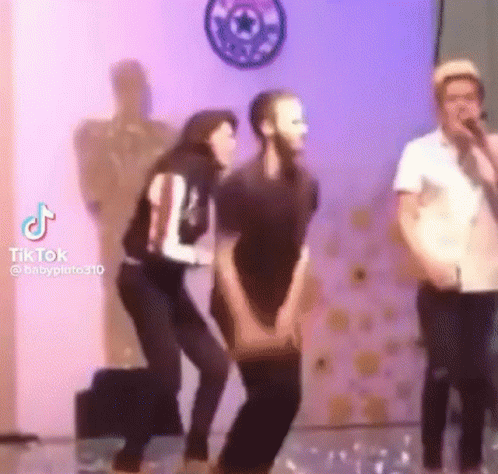 Man And Woman Dancing GIF