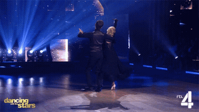 Man And Woman Dancing On Dancing With The Stars RTL GIF