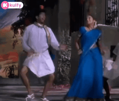 Man And Woman Dancing GIF