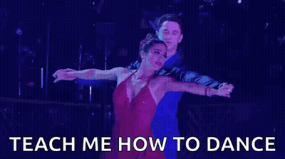 Man And Woman Dancing Teach Me How To Dance GIF