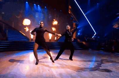 Man And Woman Dancing Together GIF