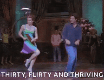 Man And Woman Dancing Together GIF