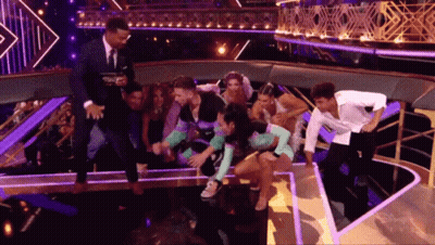 Man And Woman Dancing Together GIF