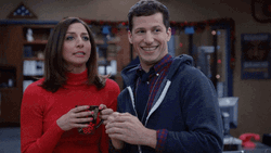 Man And Woman Doing Little Dap GIF
