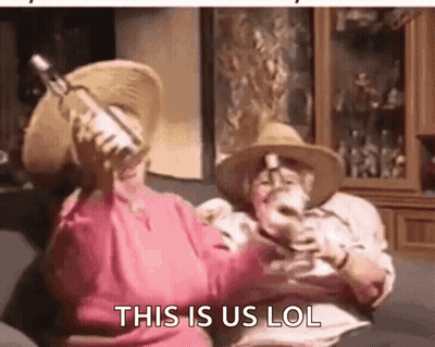Man And Woman Drinking Wine GIF