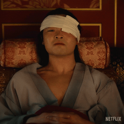 Man And Woman Eating Popcorn #Popcorntime GIF