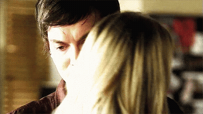 Man And Woman Faces GIF
