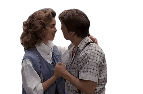 Man And Woman Holding Hands Sticker