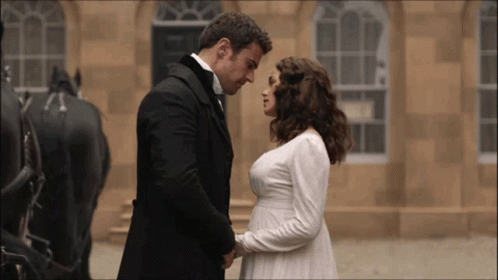 Man And Woman Holding Hands GIF