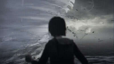 Man And Woman Holding Hands Walking On Train Tracks GIF
