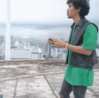 Man And Woman Holding Ticket GIF