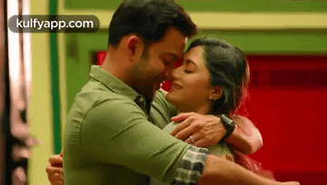 Man And Woman Hugging GIF