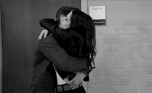 Man And Woman Hugging GIF