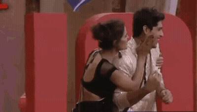 Man And Woman Hugging GIF
