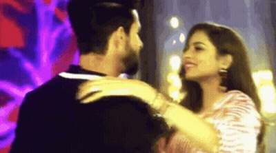 Man And Woman Hugging And Dancing GIF