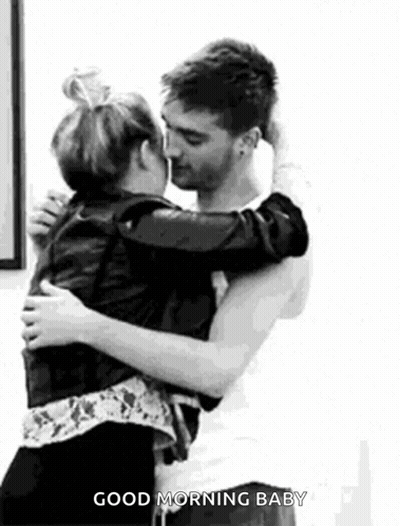 Man And Woman Hugging And Kissing GIF