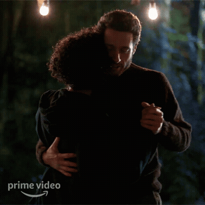 Man And Woman Hugging Behind Prime Video GIF