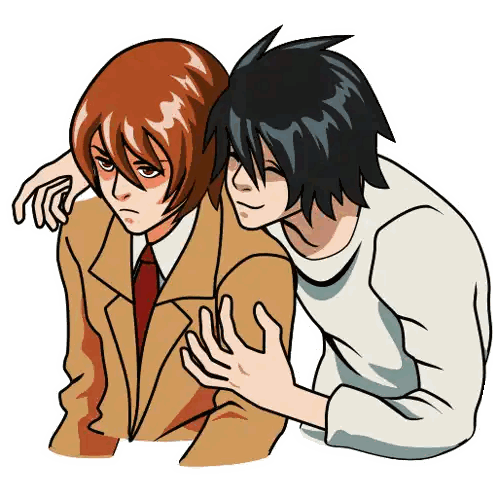 Man And Woman Hugging Sticker
