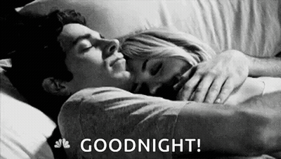 Man And Woman Hugging In Bed GIF