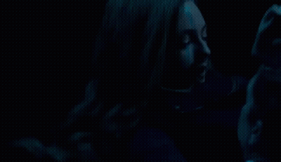 Man And Woman Hugging In The Dark GIF