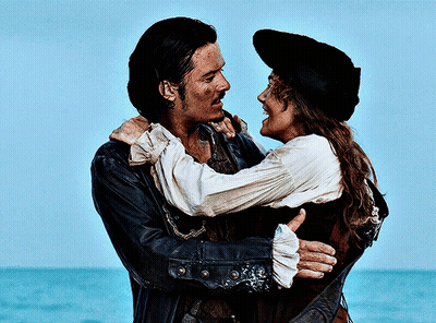 Man And Woman Hugging Looking At Each Other GIF